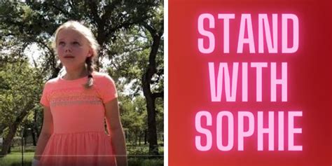 stand with sophie|More.